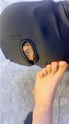 小雨大人卷发女神S-黑棉袜气味辱/耳光/鞭打长靴踩虐 JS241214-6