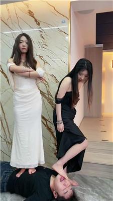 麋鹿银儿双S-全网超强深喉/脚耳光踩踏/骑马驯化 JS241213-35