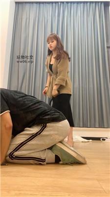 妍琦重度sp/清理脏鞋/全体重踩/抽耳光 JS241212-37