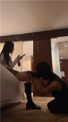 缈缈重度连环踢裆/舔脏长靴/闻鞋闻船袜 bf48154