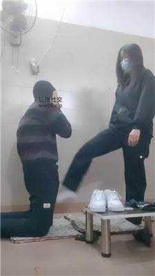 【爱秀套图】【奇了怪了】空军一号+原味白袜气味辱JS241212-5