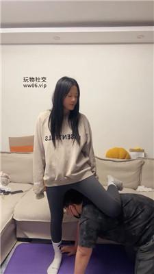 【爱秀套图】【埋汰】瑜伽裤S-骑马sp/玉足踩家奴bf48549