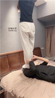 猴歌毁容式踩脸/白袜脚气味辱 bf48546