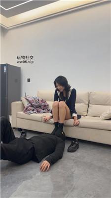 白鹭皮鞋公主黑棉袜踩/转胯狗爬/耳光 bf48510