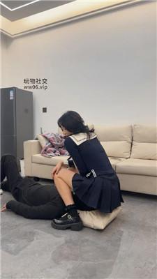 白鹭皮鞋公主黑棉袜踩/转胯狗爬/耳光 bf48510