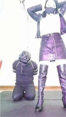 【爱秀套图】【冰炫】套头窒息/转胯狗爬/五花大绑【双视角版】JS241220-14