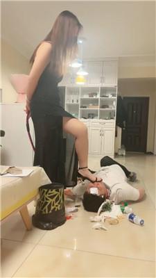 语阳清理YSL高跟/垃圾桶套头/吃厕纸圣水泡面 JS241220-11