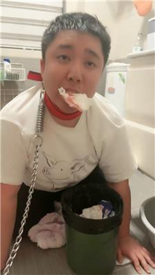 语阳清理YSL高跟/垃圾桶套头/吃厕纸圣水泡面 JS241220-11