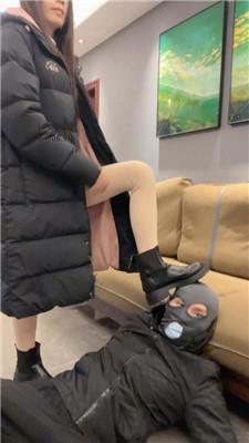 伊未超脏鞋底乳/短靴肉丝踩虐/踢踹鞭打 bf48390