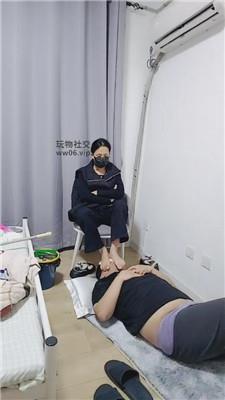 上海汤圆裸足狂舔衣架抽踩踏    241216-4