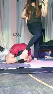 美柠玉足踩踏/瑜伽裤坐脸窒息/骑脖 bf48363