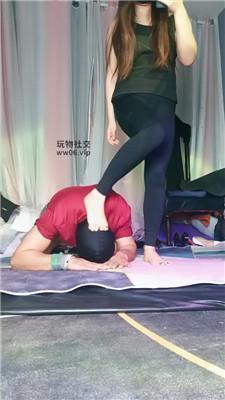 美柠玉足踩踏/瑜伽裤坐脸窒息/骑脖 bf48363