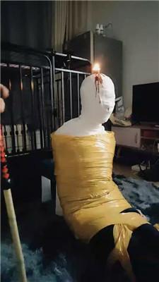 百变小妈全包藤条鞭打木乃伊狗双视角版 JS241231-15