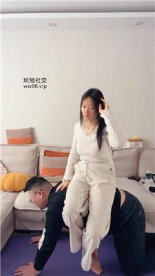 埋汰骑马胯下辱/玉足踩踏 JS250101-4