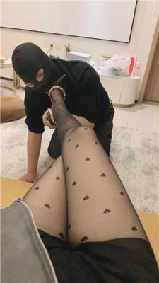 小渔铆钉高跟黑丝+长靴羞辱抖M前任 JS250101-22