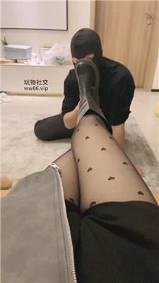 小渔铆钉高跟黑丝+长靴羞辱抖M前任 JS250101-22