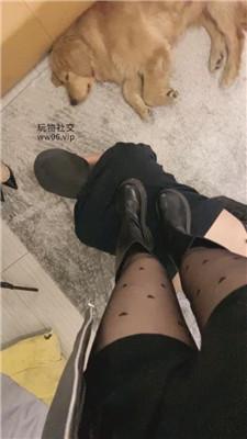 小渔铆钉高跟黑丝+长靴羞辱抖M前任 JS250101-22