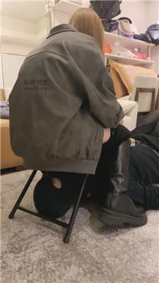 小渔铆钉高跟黑丝+长靴羞辱抖M前任 JS250101-22