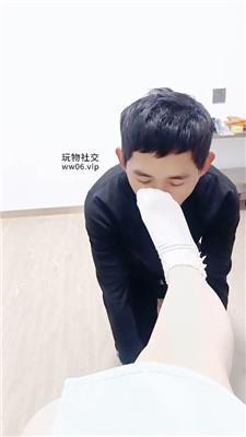 南月女神枷锁口塞堵嘴/毛拖鞋白袜踩/脚下喂食 JS250102-11