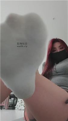 黛帝脏臭白棉袜    241229-2