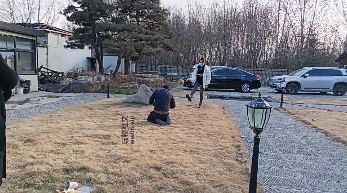 汝野户外遛狗爬行/清理脏鞋子双视角版 JS241230-19