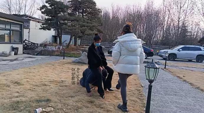 汝野户外遛狗爬行/清理脏鞋子双视角版 JS241230-19