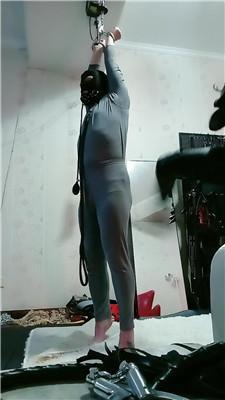 冰炫骑马高跟长靴踩虐/吊绑鞭打 JS241230-18