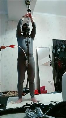 冰炫骑马高跟长靴踩虐/吊绑鞭打 JS241230-18