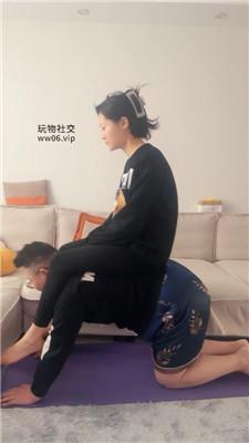 埋汰瑜伽女神S-玉足踩虐/骑马 JS241231-1