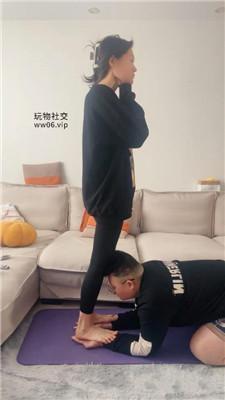 埋汰瑜伽女神S-玉足踩虐/骑马 JS241231-1