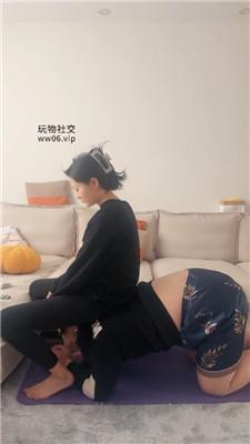 埋汰瑜伽女神S-玉足踩虐/骑马 JS241231-1