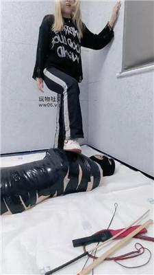 帝如烟捆绑强制踩踏/袜子塞嘴 bf48796