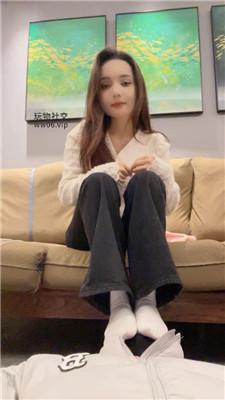 Annaa腿绞坐脸手捂窒息/短靴白袜踩 bf48725