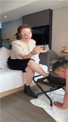 金融女主舔短靴-雪地靴/吃吊带船袜 JS241227-2