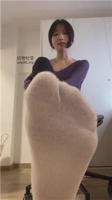 歪歪sama瑜伽裤臀灯白棉    241226-5