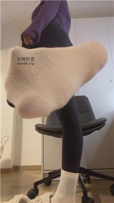 歪歪sama瑜伽裤臀灯白棉    241226-5