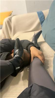 辣姐短靴高跟羞辱废物家奴 JS241227-17