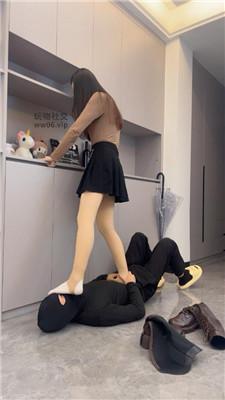 白鹭170模特-长靴骑马狗爬/全体重踩踏踢踹 bf48614