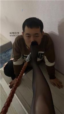 艾斯狗链遛狗/黑丝脚狂舔/喂口水/袜子塞嘴 bf48638