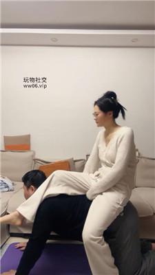 埋汰玉足蹂躏踩狗脸/骑马胯下辱 JS241224-13