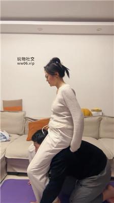 埋汰玉足蹂躏踩狗脸/骑马胯下辱 JS241224-13