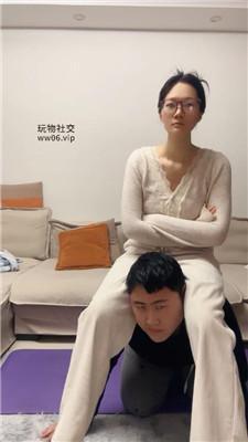 埋汰玉足蹂躏踩狗脸/骑马胯下辱 JS241224-13