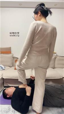 埋汰玉足蹂躏踩狗脸/骑马胯下辱 JS241224-13