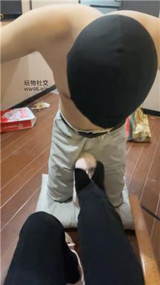 白兔3S-原味黑棉袜脚玩奴 JS250108-3