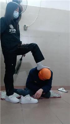 奇了怪了骑马鞭打/小白鞋棉袜气味辱 JS250108-1