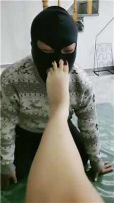 珂儿小主嘴叼白袜甜脏鞋/喂口水 JS250108-7