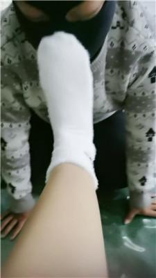 珂儿小主嘴叼白袜甜脏鞋/喂口水 JS250108-7