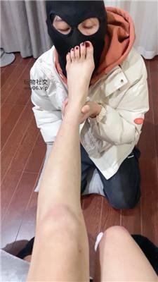 沐沐大大废物家奴恋足狂舔 JS250107-24