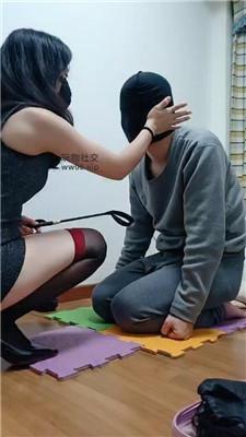 思纯揪耳朵/捆绑/性感黑丝诱惑/滴蜡 JS250107-19