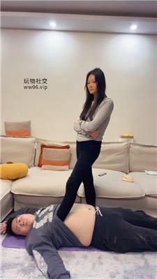 埋汰坐脸窒息玉足踢踹 JS250105-8